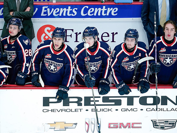 SBP-Wes Shaw Vancouver Giants fall to the Tri City Americans  20231125 -107765
