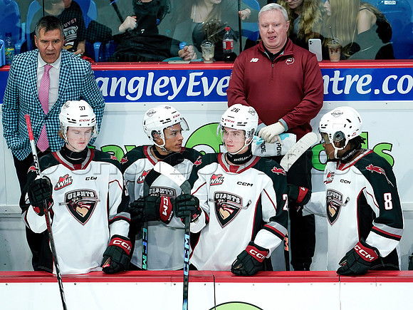 SBP-Wes Shaw Vancouver Giants fall to the Tri City Americans  20231125 -107763