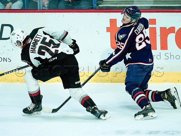 SBP-Wes Shaw Vancouver Giants fall to the Tri City Americans  20231125 -107600