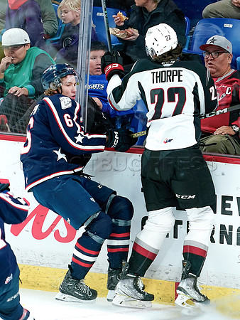 SBP-Wes Shaw Vancouver Giants fall to the Tri City Americans  20231125 -107543
