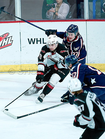 SBP-Wes Shaw Vancouver Giants fall to the Tri City Americans  20231125 -107348