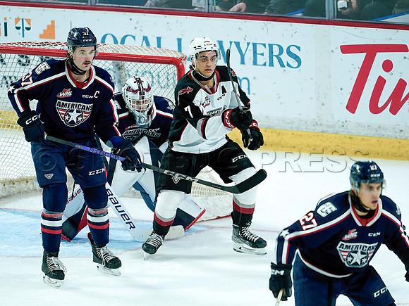 SBP-Wes Shaw Vancouver Giants fall to the Tri City Americans  20231125 -107217