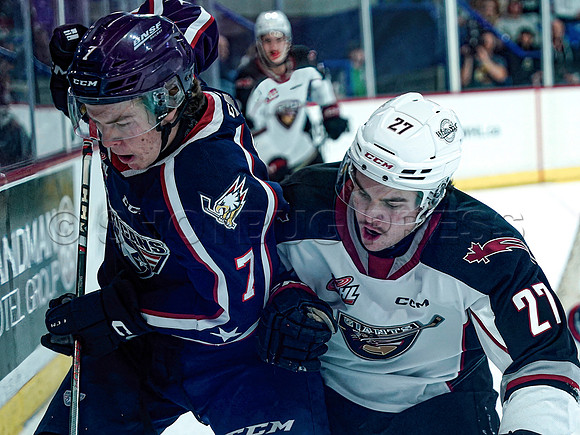 SBP-Wes Shaw Vancouver Giants fall to the Tri City Americans  20231125 -106210