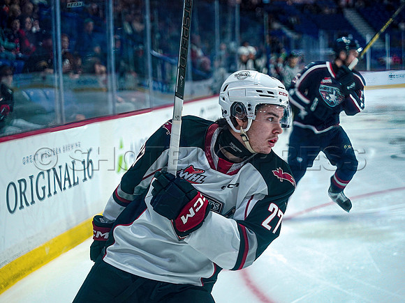 SBP-Wes Shaw Vancouver Giants fall to the Tri City Americans  20231125 -105991