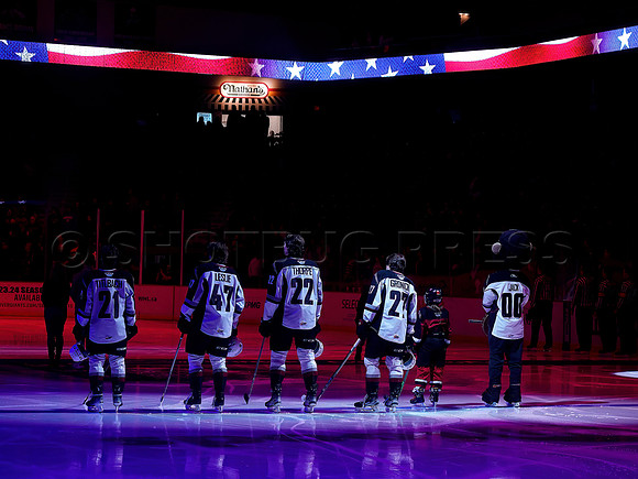 SBP-Wes Shaw Vancouver Giants fall to the Tri City Americans  20231125 -105956