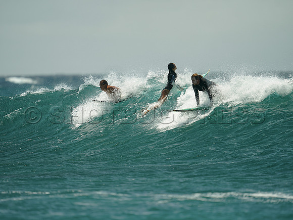 Surf shots at Ho'okipa, in Paia, HI, USA, June 23, 2024.