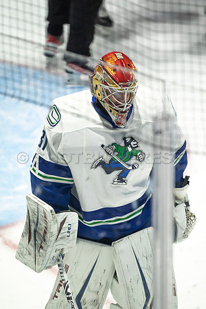 Abbotsford Canucks defeat San Diego Gulls 4-2 on Sunday, Jan 23, 2022 at Abbotsford Centre.