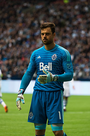 March 4/2018 Vancouver Whitecaps win 2018 season opener at BC Place Stadium in Vancouver against the Montreal Impact 2 to 1.