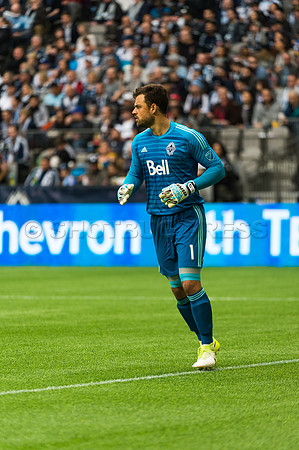 March 4/2018 Vancouver Whitecaps win 2018 season opener at BC Place Stadium in Vancouver against the Montreal Impact 2 to 1.