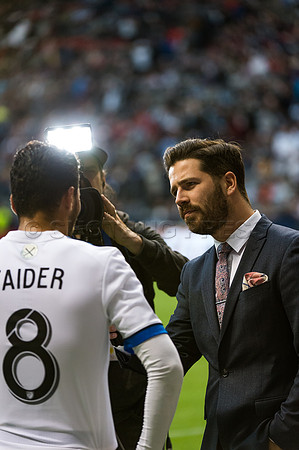 March 4/2018 Vancouver Whitecaps win 2018 season opener at BC Place Stadium in Vancouver against the Montreal Impact 2 to 1.