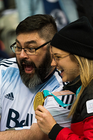 March 4/2018 Vancouver Whitecaps win 2018 season opener at BC Place Stadium in Vancouver against the Montreal Impact 2 to 1.