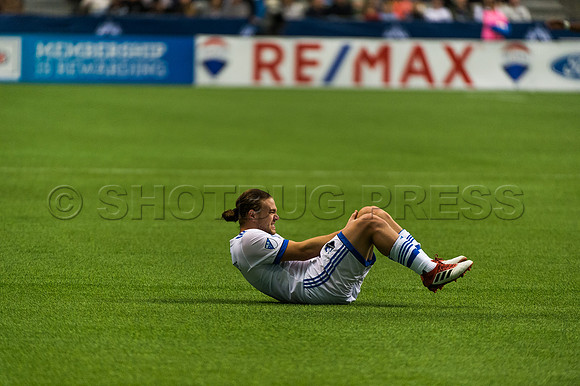 March 4/2018 Vancouver Whitecaps win 2018 season opener at BC Place Stadium in Vancouver against the Montreal Impact 2 to 1.