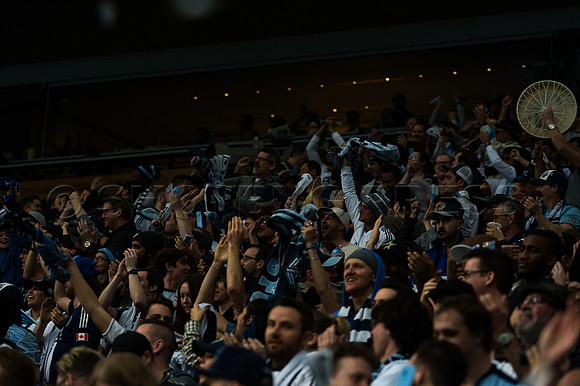 March 4/2018 Vancouver Whitecaps win 2018 season opener at BC Place Stadium in Vancouver against the Montreal Impact 2 to 1.