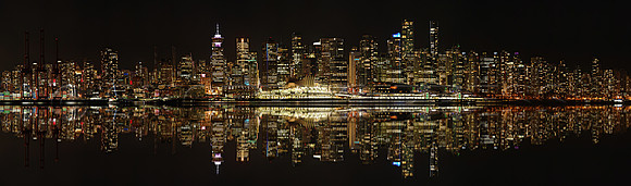 Vancouver Skyline Panorama