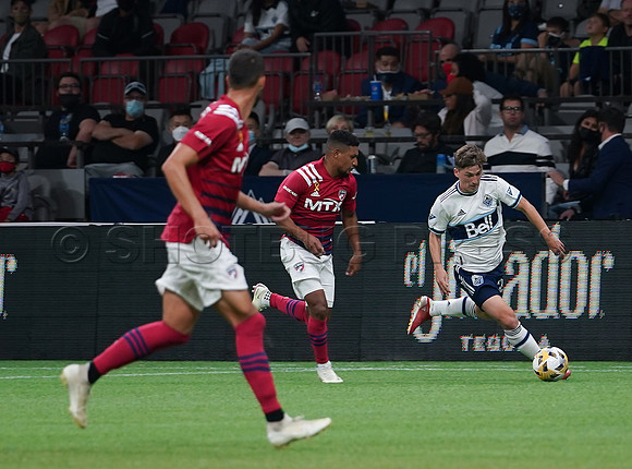 Vancouver Whitecaps FC take a 1-0 win vs Dallas FC, Saturday, September 25, 2021 at BC Place in Vancouver, BC, Canada.