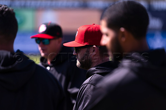 Tue, Apr. 5, 2022 The Vancouver Canadians held practice today at Nat Bailey Stadium