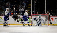 Abbotsford Canucks take a 3-2 seasons opener win in overtime over Henderson Silver Knights in Abbotsford, Friday, October 23, 2021