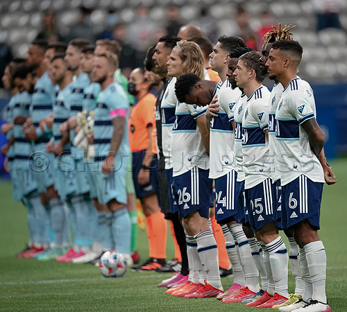 Whitecaps FC take a 2-1 win over Sporting Kansas City, October 17, 2021 at BC Place in Vancouver, BC. Vancouver is 1 point away from  a playoff position.