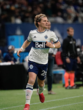Whitecaps FC take a 2-1 win over Sporting Kansas City, October 17, 2021 at BC Place in Vancouver, BC. Vancouver is 1 point away from  a playoff position.