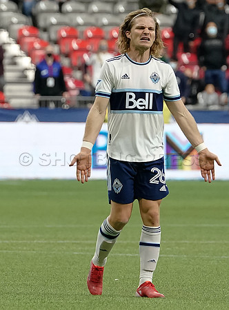 Whitecaps FC take a 2-1 win over Sporting Kansas City, October 17, 2021 at BC Place in Vancouver, BC. Vancouver is 1 point away from  a playoff position.