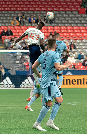 Whitecaps FC take a 2-1 win over Sporting Kansas City, October 17, 2021 at BC Place in Vancouver, BC. Vancouver is 1 point away from  a playoff position.