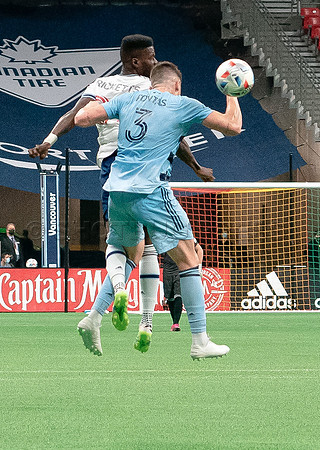 Whitecaps FC take a 2-1 win over Sporting Kansas City, October 17, 2021 at BC Place in Vancouver, BC. Vancouver is 1 point away from  a playoff position.