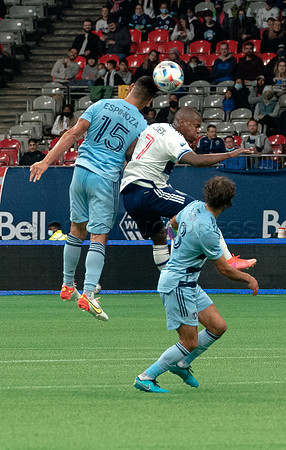 Whitecaps FC take a 2-1 win over Sporting Kansas City, October 17, 2021 at BC Place in Vancouver, BC. Vancouver is 1 point away from  a playoff position.