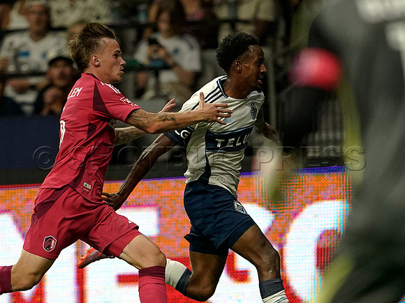 Wes Shaw St. Louis City SC fall to the Vancouver Whitecaps 3-2 20250823 -357096