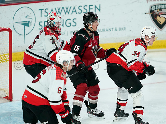 Wes Shaw Prince George Cougars at Vancouver Giants 20250217 -282909