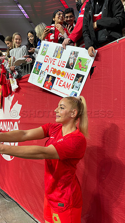 Fri, Apr 8, 2022 Canadian National Womens soccer team defeats Nigeria 2-0