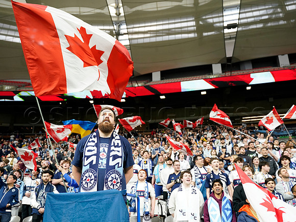 March 2, 2025 LA FC fall to the Vancouver Whitecaps FC 2-1 at BC Place in Vancouver, BC,