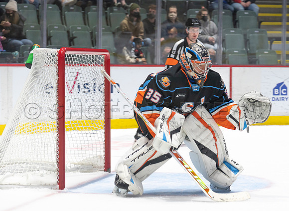 Abbotsford Canucks defeat San Diego Gulls 4-2 on Sunday, Jan 23, 2022 at Abbotsford Centre.