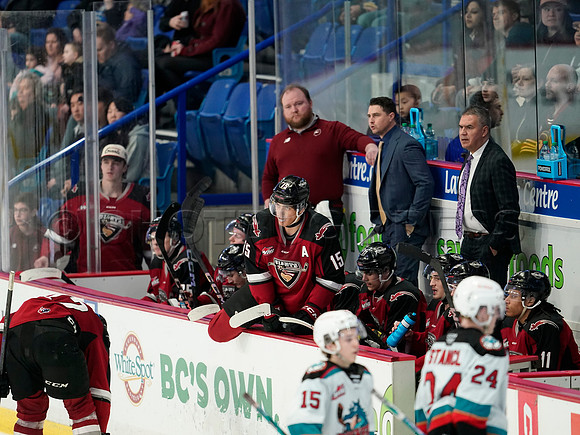 Wes Shaw Kelowna Rockets at Vancouver Giants20250222 -292754