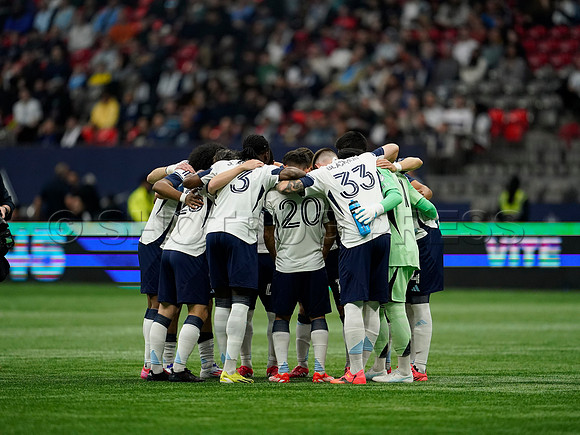 March 2, 2025 LA FC fall to the Vancouver Whitecaps FC 2-1 at BC Place in Vancouver, BC,
