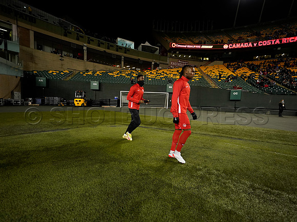 Canada takes 3 points in their 1-0 win over Costa Rica in front of 48,806 fans in World Cup qualifying in Edmonton, Alberta.