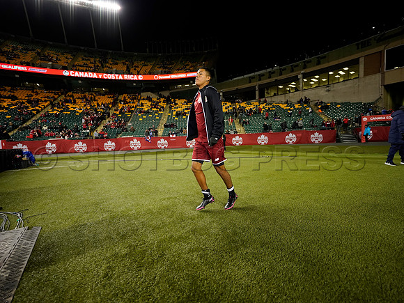 Canada takes 3 points in their 1-0 win over Costa Rica in front of 48,806 fans in World Cup qualifying in Edmonton, Alberta.