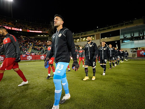 Canada takes 3 points in their 1-0 win over Costa Rica in front of 48,806 fans in World Cup qualifying in Edmonton, Alberta.
