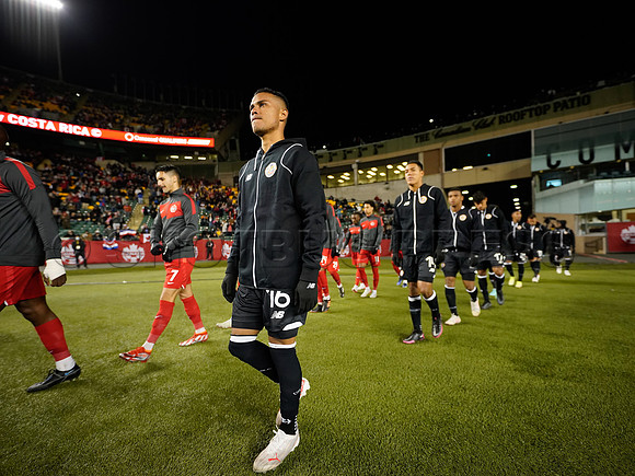 Canada takes 3 points in their 1-0 win over Costa Rica in front of 48,806 fans in World Cup qualifying in Edmonton, Alberta.