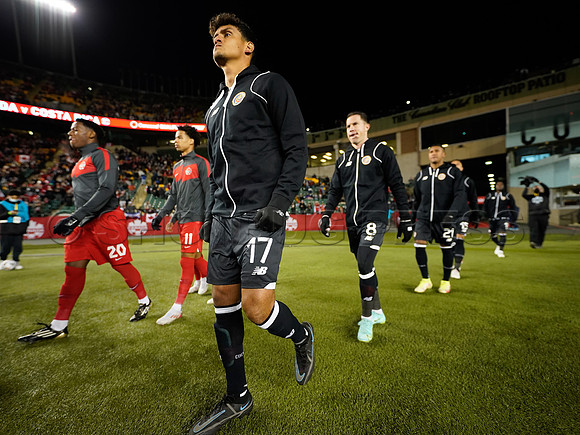 Canada takes 3 points in their 1-0 win over Costa Rica in front of 48,806 fans in World Cup qualifying in Edmonton, Alberta.