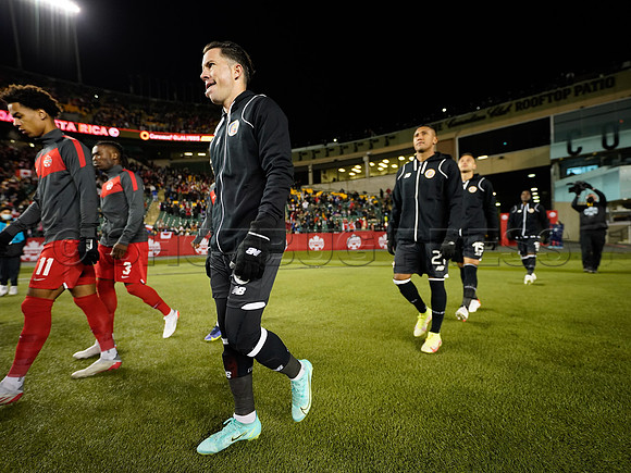 Canada takes 3 points in their 1-0 win over Costa Rica in front of 48,806 fans in World Cup qualifying in Edmonton, Alberta.