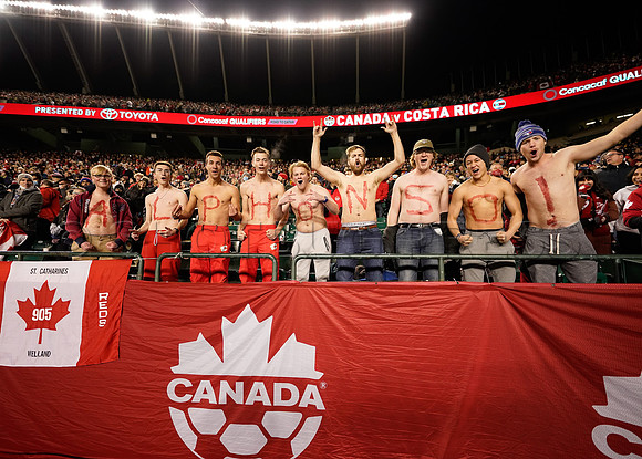 Canada takes 3 points in their 1-0 win over Costa Rica in front of 48,806 fans in World Cup qualifying in Edmonton, Alberta.