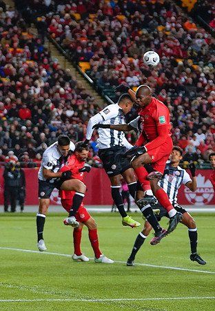 Canada takes 3 points in their 1-0 win over Costa Rica in front of 48,806 fans in World Cup qualifying in Edmonton, Alberta.