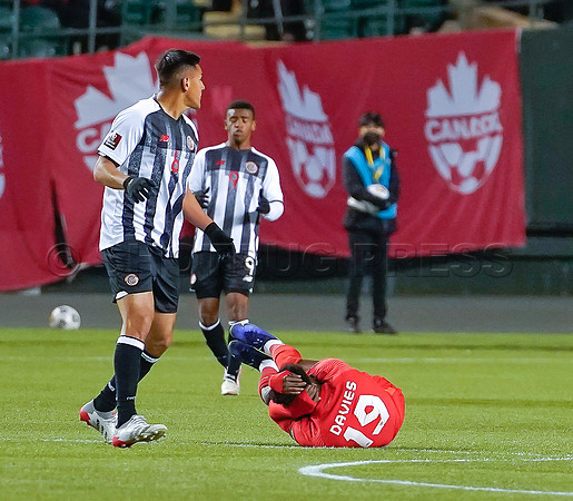 Canada takes 3 points in their 1-0 win over Costa Rica in front of 48,806 fans in World Cup qualifying in Edmonton, Alberta.