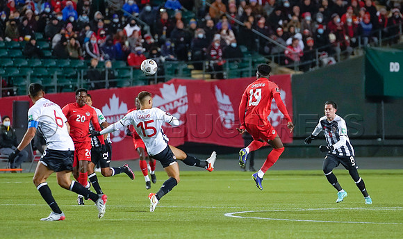 Canada takes 3 points in their 1-0 win over Costa Rica in front of 48,806 fans in World Cup qualifying in Edmonton, Alberta.