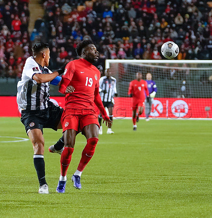Canada takes 3 points in their 1-0 win over Costa Rica in front of 48,806 fans in World Cup qualifying in Edmonton, Alberta.