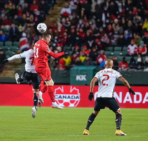 Canada takes 3 points in their 1-0 win over Costa Rica in front of 48,806 fans in World Cup qualifying in Edmonton, Alberta.