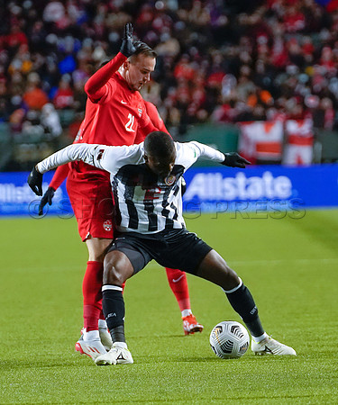 Canada takes 3 points in their 1-0 win over Costa Rica in front of 48,806 fans in World Cup qualifying in Edmonton, Alberta.