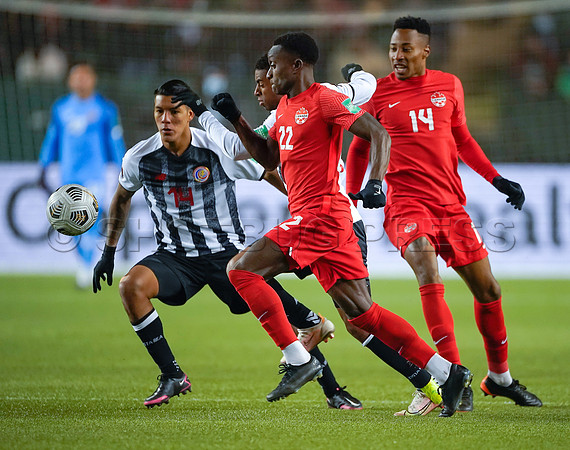 Canada takes 3 points in their 1-0 win over Costa Rica in front of 48,806 fans in World Cup qualifying in Edmonton, Alberta.