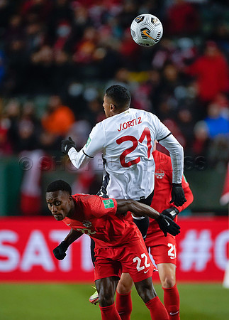 Canada takes 3 points in their 1-0 win over Costa Rica in front of 48,806 fans in World Cup qualifying in Edmonton, Alberta.
