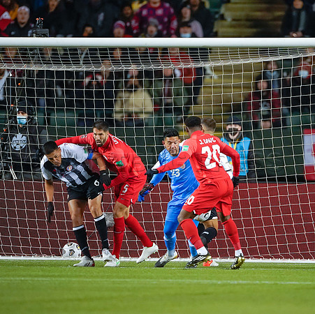 Canada takes 3 points in their 1-0 win over Costa Rica in front of 48,806 fans in World Cup qualifying in Edmonton, Alberta.